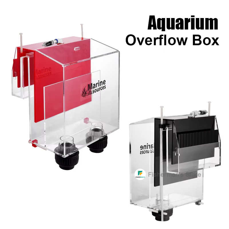 Marine Aquarium Overflow Box - กล่องน้ําตู้ปลาแหล่งที่มาทางทะเล, กล่องล้นกาลักน้ํา, อุปกรณ์ตู้ปลา, อุปกรณ์ทางน้ํา, SOB-1, SOB-2