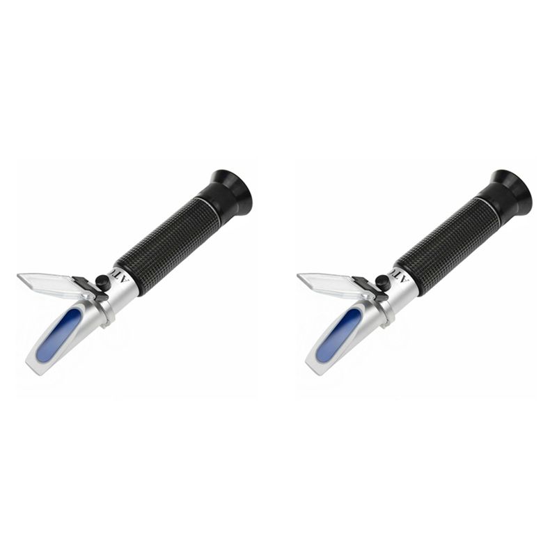 Refractometer Salinity - เครื่องวัดความเค็ม 2X สำหรับน้ำทะเลและตู้ปลาทะเล 0-100 Ppt พร้อมระบบชดเชยอุณหภูมิอัตโนมัติ-B51B