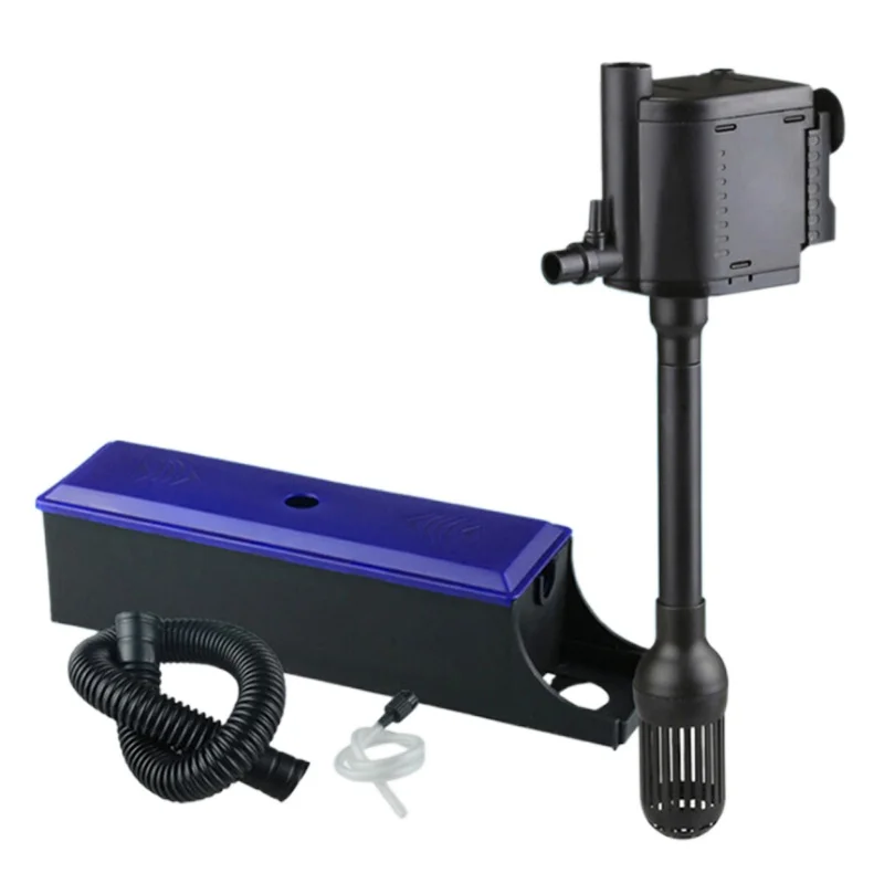Marine Aquarium Overflow Box - Sunsun 220V JS-ตัวกรองตู้ปลา/ปั๊มใต้น้ำที่เงียบเป็นพิเศษกล่องภายนอกของถัง