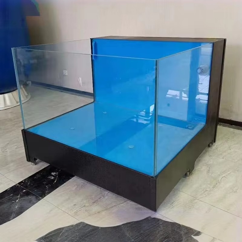 Marine Aquarium With Sump - ตู้ปลาทรงสี่เหลี่ยมกระจกใส ขนาด 100L-500L เป็นมิตรกับสิ่งแวดล้อม ประหยัดพลังงาน เงียบพิเศษ