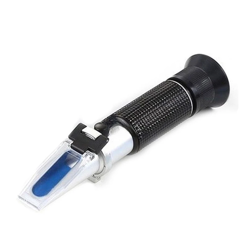Refractometer Salinity - เครื่องวัดความเข้มข้นแบบรีแฟรกโตมิเตอร์ สำหรับน้ำผลไม้ น้ำตาล นมถั่วเหลือง นม ความเค็ม
