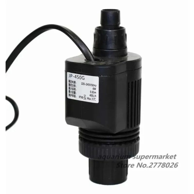Marine Aquarium Overflow Box - 110V 220V JP-450G 6W ปั๊มน้ําสําหรับ Sunsun