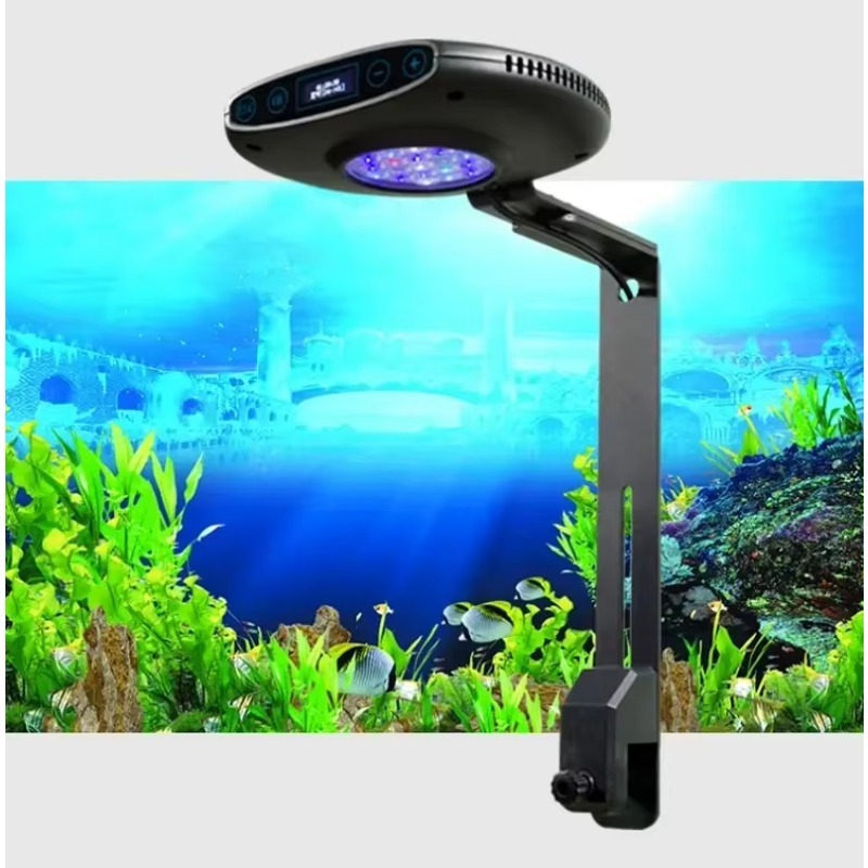 Aquarium Marine Salt - ไฟสำหรับตู้ปลาทะเล/น้ำจืด ควบคุมผ่านแอพ WIFI รุ่น Q7 79W