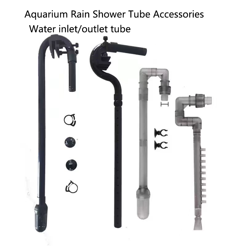 Marine Aquarium Overflow Box - พิพิธภัณฑ์สัตว์น้ําตู้ปลากรองฝนสเปรย์บาร์หน่วยOutflowท่อInlet Outlet Tubeชุดถังปลาภายนอกกระป๋องกรองอุปกรณ์เสริม