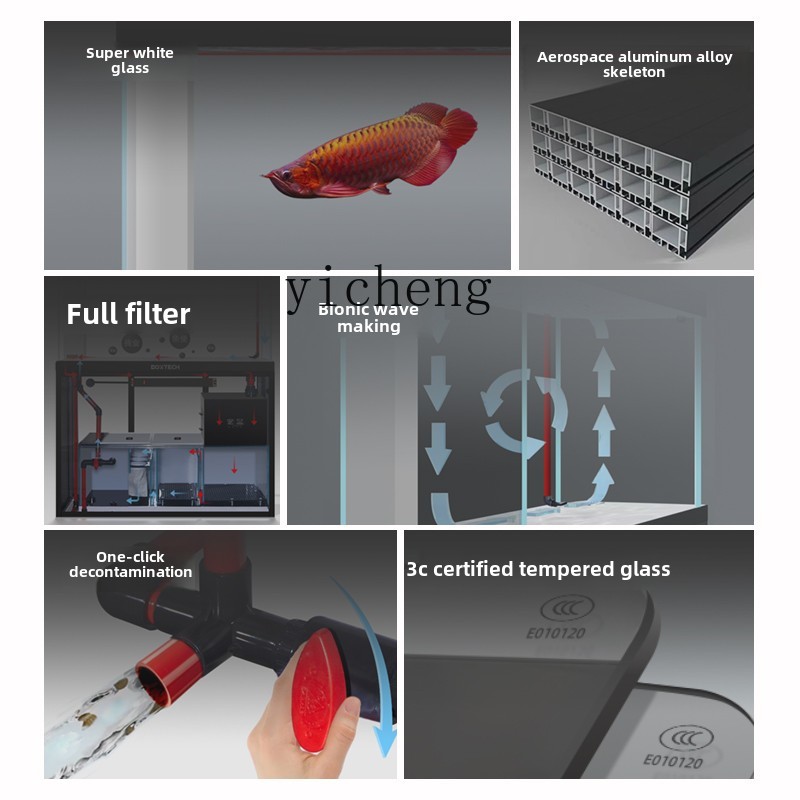 ตู้ปลา LYY ตู้ปลาสำหรับห้องนั่ - Marine Aquarium With Sump บทวิจารณ์และราคา