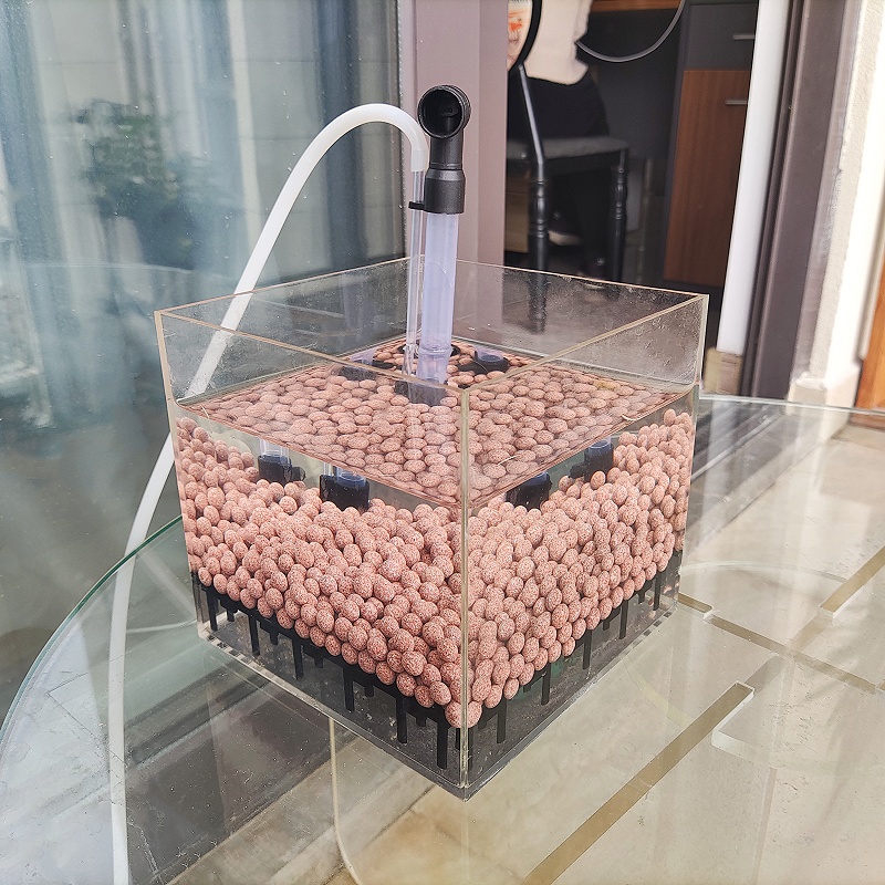 ระบบกรองตู้ปลาอะคริลิกใส กล่อง - Marine Aquarium Overflow Box บทวิจารณ์และราคา