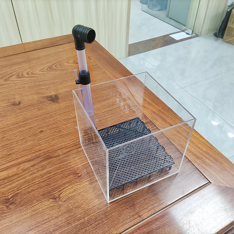 ระบบกรองตู้ปลาอะคริลิกใส กล่อง - Marine Aquarium Overflow Box บทวิจารณ์และราคา
