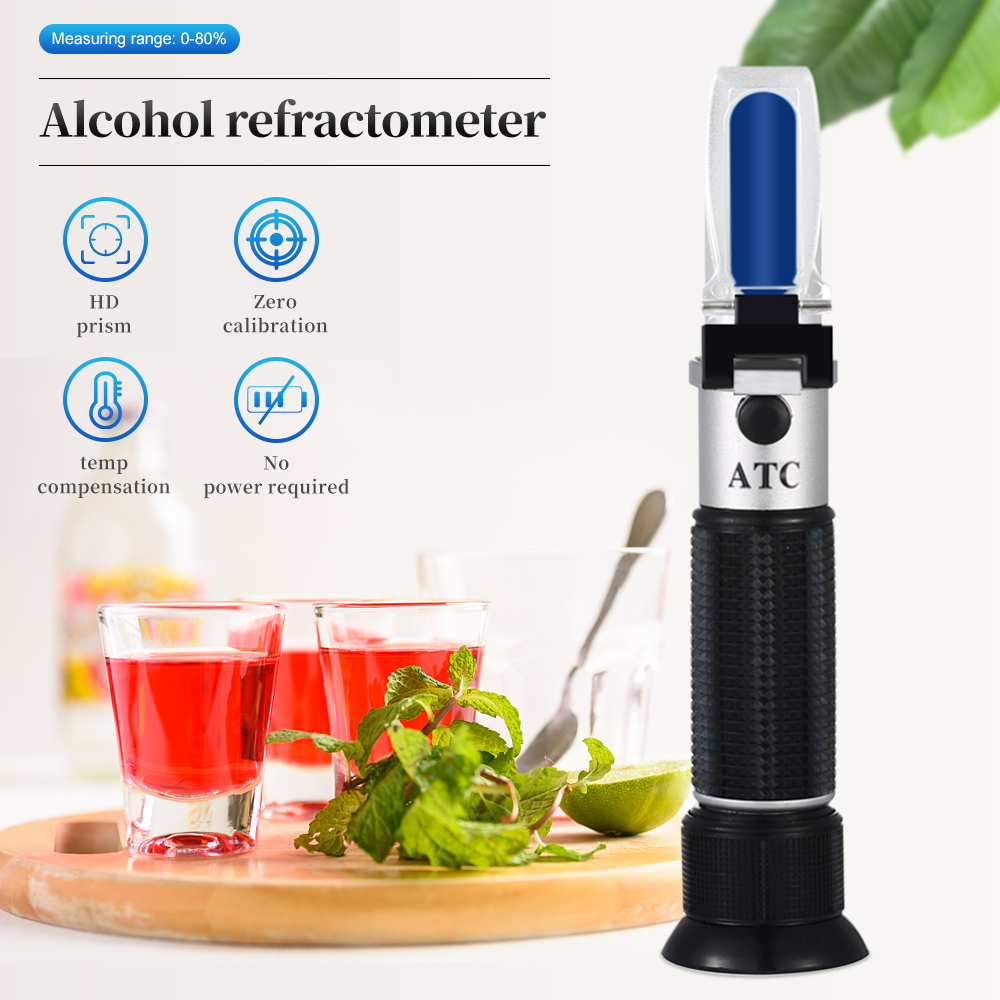 เครื่องวัดแอลกอฮอล์แบบมือถือเค - Refractometer Salinity บทวิจารณ์และราคา