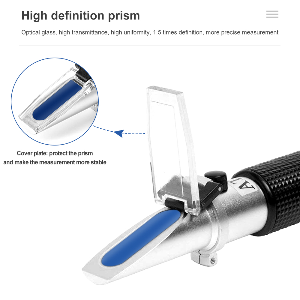 เครื่องวัดแอลกอฮอล์แบบมือถือเค - Refractometer Salinity บทวิจารณ์และราคา