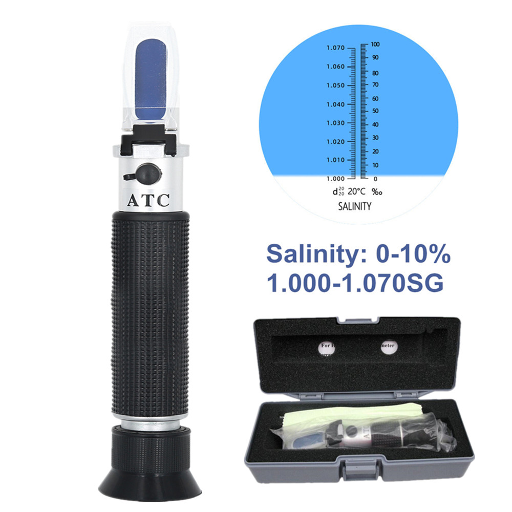 มือถือความเค็ม Refractometer เ - Refractometer Salinity บทวิจารณ์และราคา