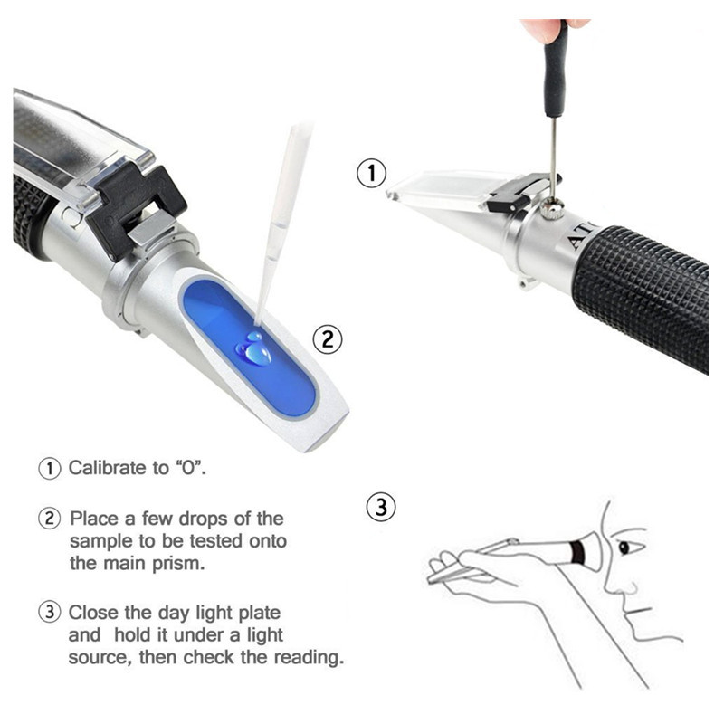 เครื่องวัดความหวานและความเค็มแ - Refractometer Salinity บทวิจารณ์และราคา