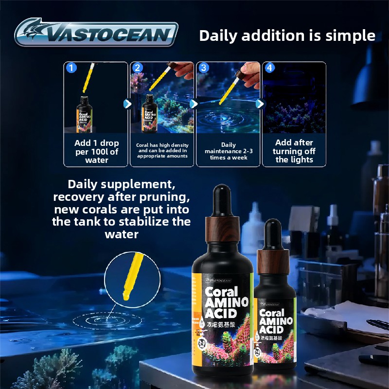 VASTOCEAN LPS Coral Food อาหาร - Coral Food Liquid บทวิจารณ์และราคา