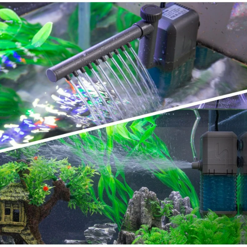 3-IN-1 Silent Aquarium ตัวกรอง - Marine Aquarium Overflow Box บทวิจารณ์และราคา