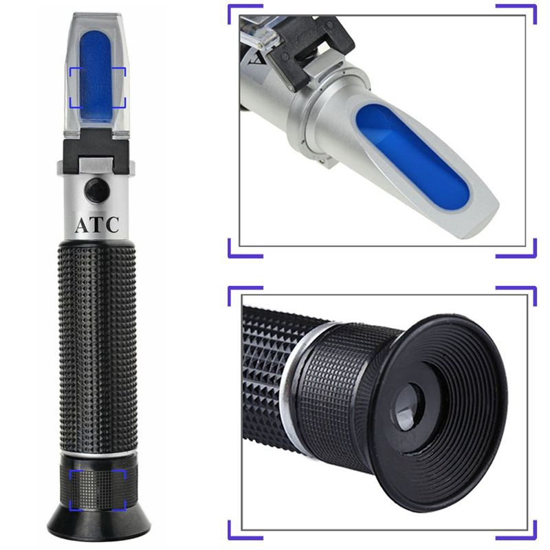 เครื่องวัดความเค็ม 2X สำหรับน้ - Refractometer Salinity บทวิจารณ์และราคา