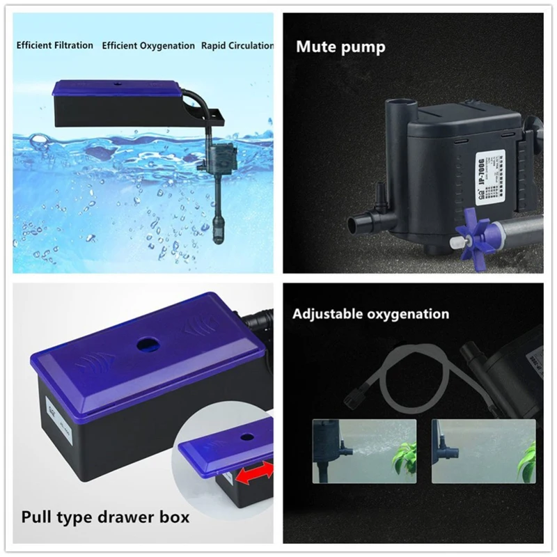 Sunsun 220V JS-ตัวกรองตู้ปลา/ป - Marine Aquarium Overflow Box บทวิจารณ์และราคา
