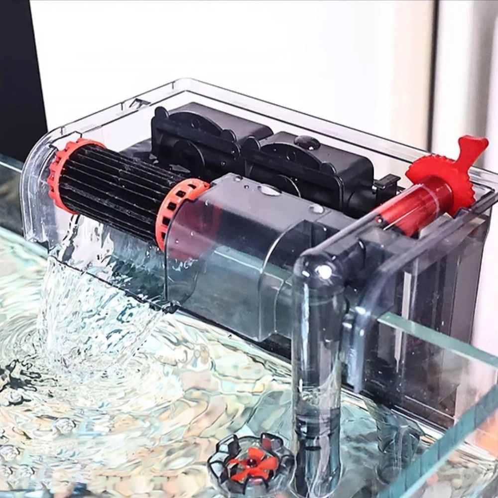เครื่องกรองตู้ปลา 3 in 1 ทำงาน - Marine Aquarium Overflow Box บทวิจารณ์และราคา