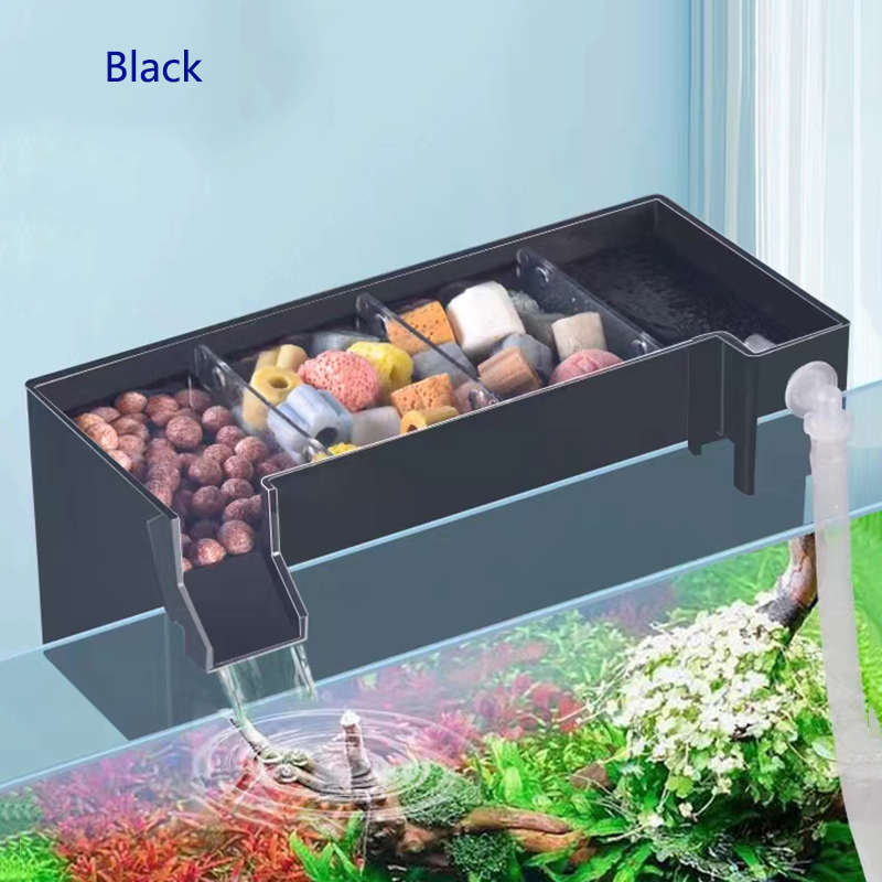 ตัวกรองอะคริลิก BOX FILTER ภาย - Marine Aquarium Overflow Box บทวิจารณ์และราคา