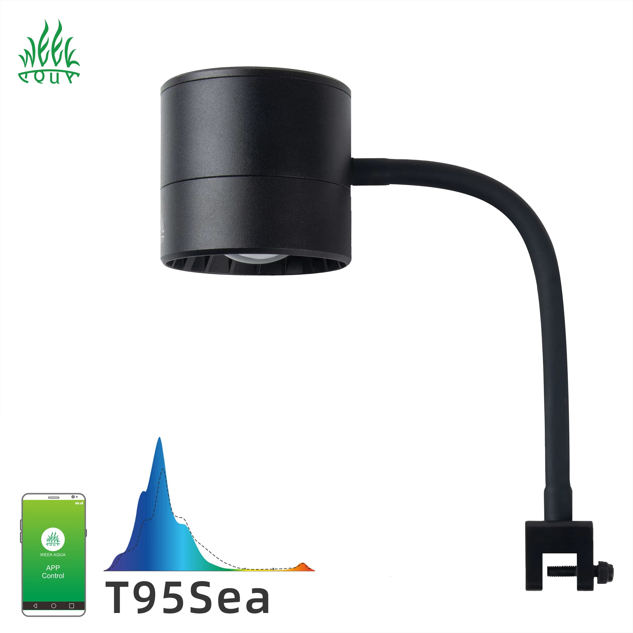 ไฟสำหรับตู้ปลา WEEK AQUA รุ่น  - Aquarium Marine Blue บทวิจารณ์และราคา