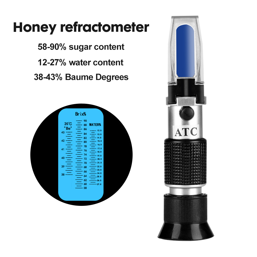 เครื่องวัดการหักเหของแสงน้ําผึ - Refractometer Salinity บทวิจารณ์และราคา
