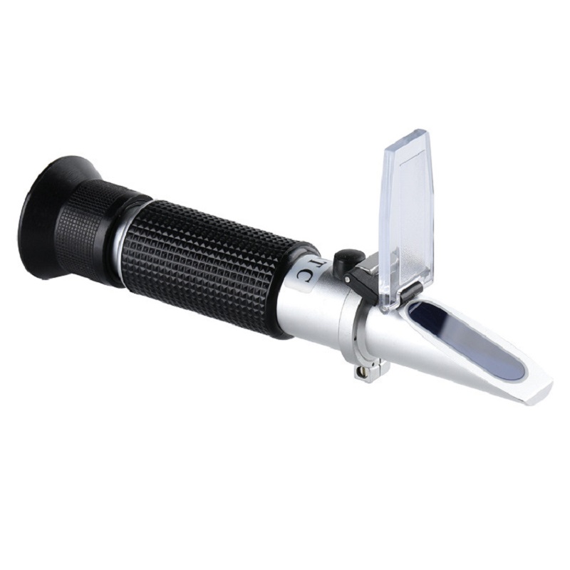 แบบพกพาเครื่องวัดแอลกอฮอล์ที่ถ - Refractometer Salinity บทวิจารณ์และราคา