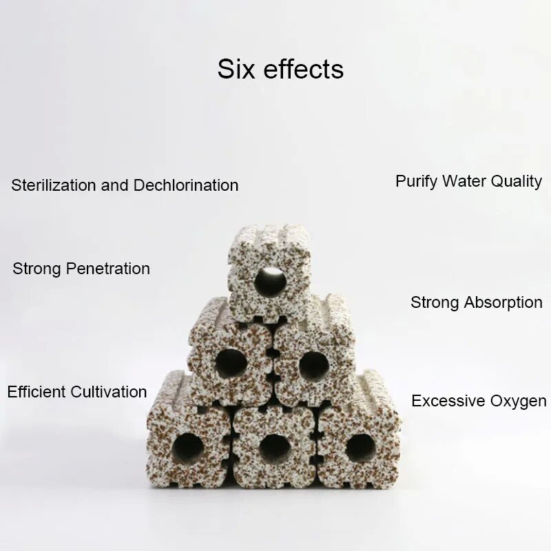 5ชิ้นตัวกรองตู้ปลานาโนชีวเคมีบ - Calcium Reactor Media บทวิจารณ์และราคา