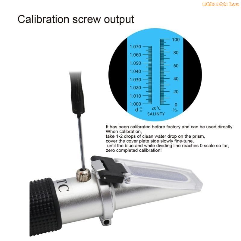 K1AE Salinity Refractometerเกล - Refractometer Salinity บทวิจารณ์และราคา
