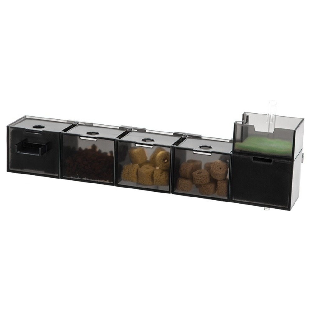 กล่องกรองน้ำตู้ปลาแบบสาม-in-หน - Marine Aquarium Overflow Box บทวิจารณ์และราคา
