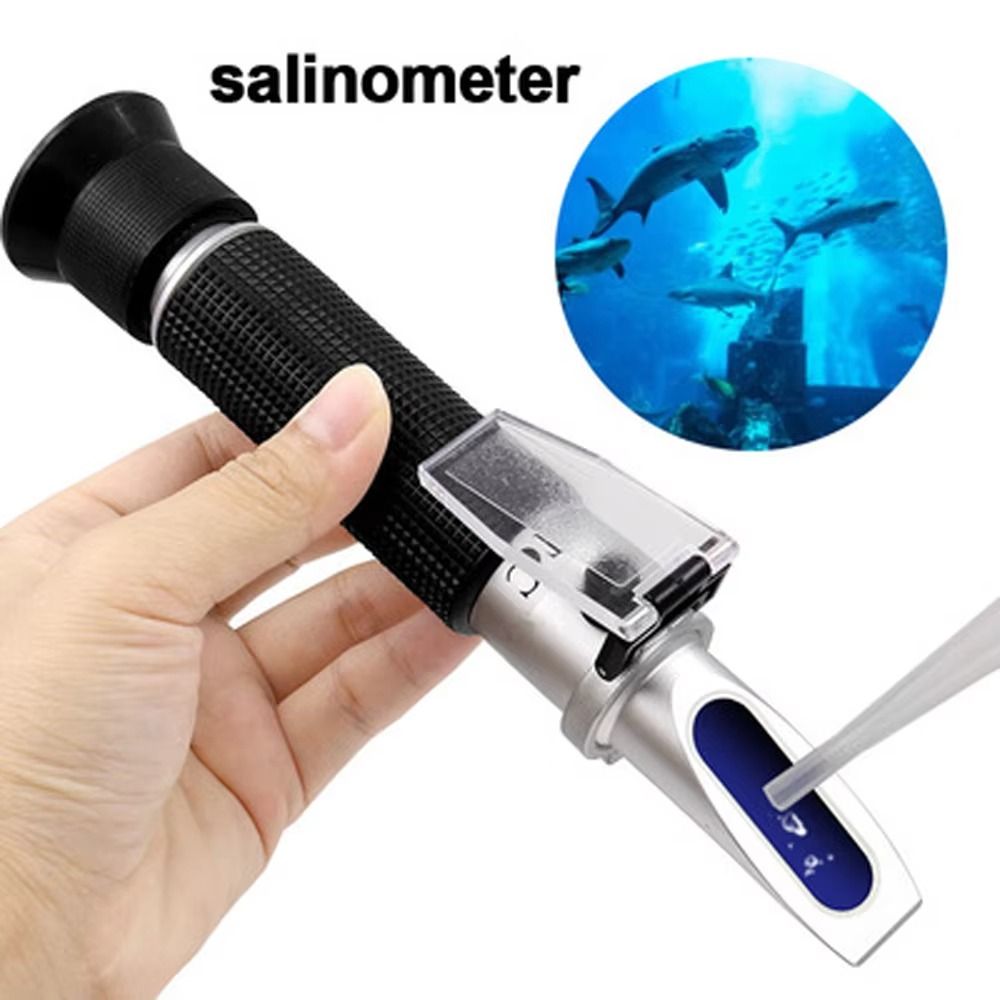 เครื่องวัดความเค็มแบบปริซึม 0~ - Refractometer Salinity บทวิจารณ์และราคา