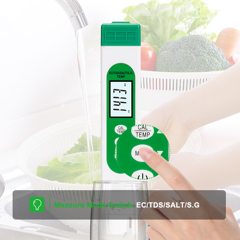 5 in 1 TDS EC Salt SG เครื่องท - Aquarium Marine Salt บทวิจารณ์และราคา