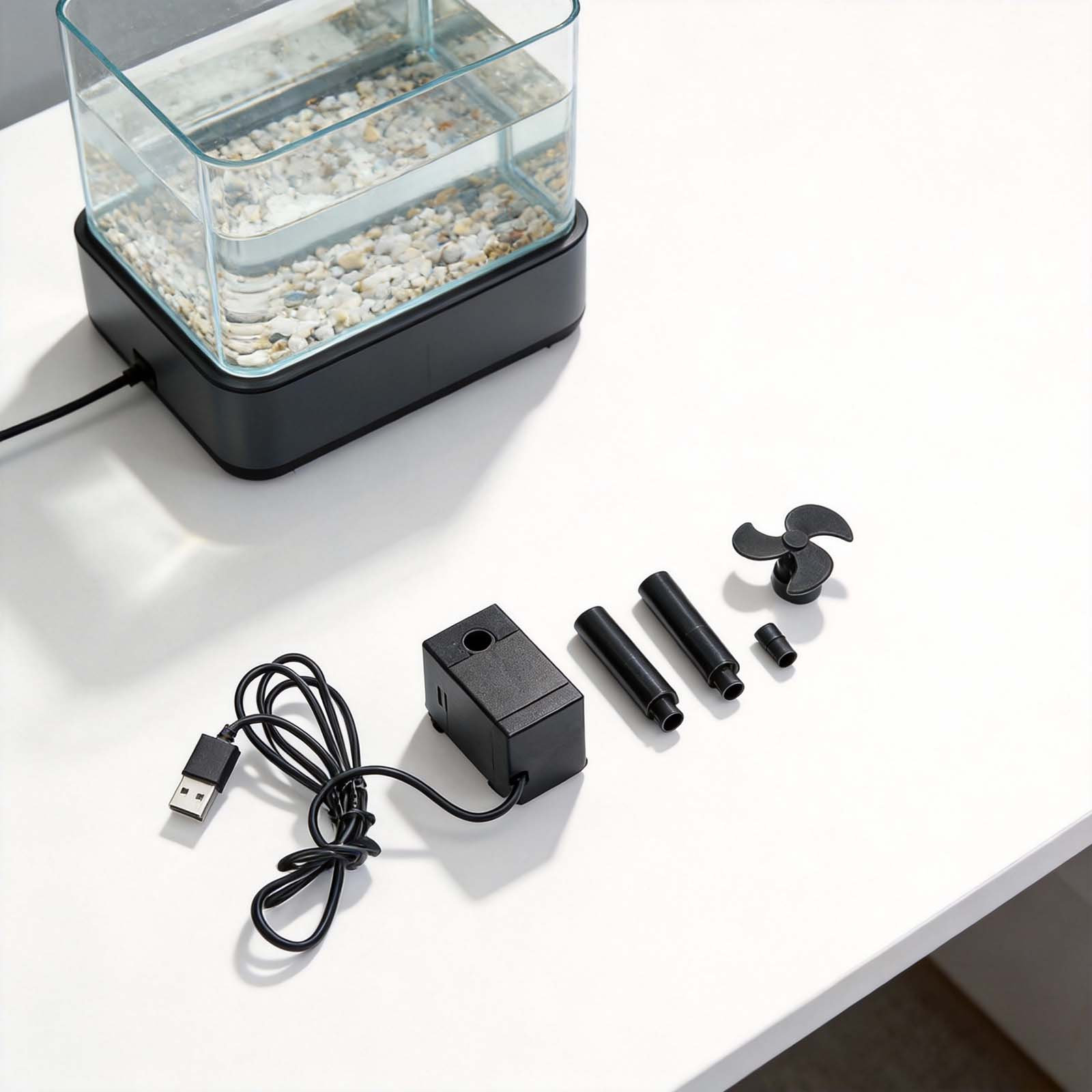 ปั๊มน้ำแบบจุ่มขนาดกะทัดรัดสำหร - Aquarium Marine Setup บทวิจารณ์และราคา
