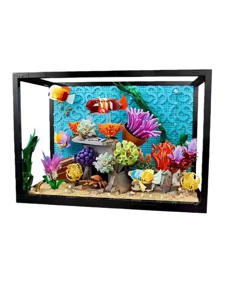 ของตกแต่งตู้ปลาทะเลแบบใหม่ ปี  - Marine Aquarium Cube บทวิจารณ์และราคา