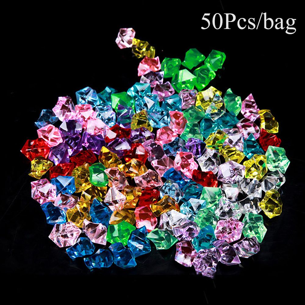50 ชิ้น/แพ็คที่มีสีสัน 1.4*1.1 - Marine Aquarium Cube บทวิจารณ์และราคา