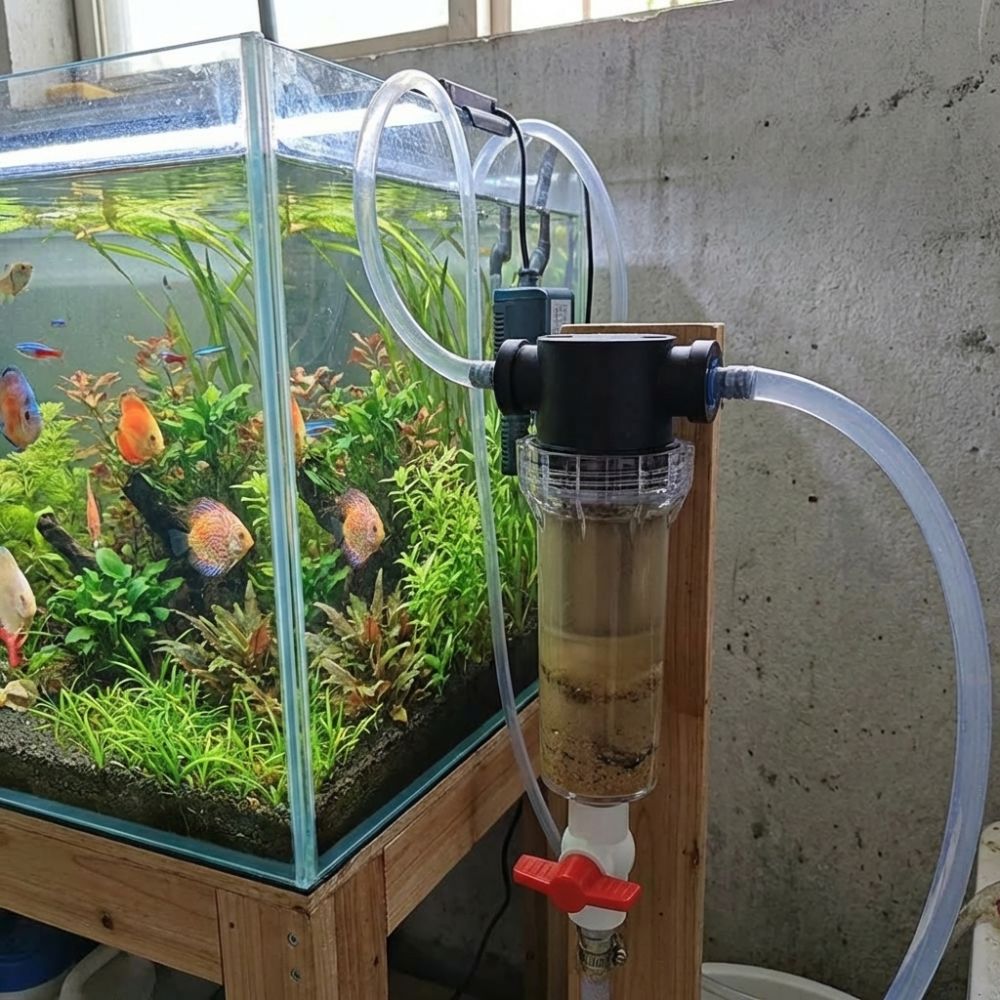 ตัวกรองตะกอนในตู้ปลาแบบสแตนเลส - Marine Aquarium Overflow Box บทวิจารณ์และราคา