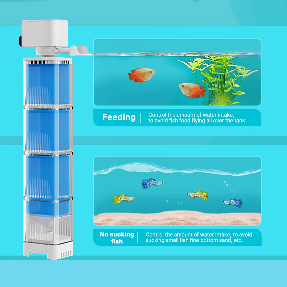 Aquarium ปั๊มกรองถังปลา Submer - Marine Aquarium Overflow Box บทวิจารณ์และราคา