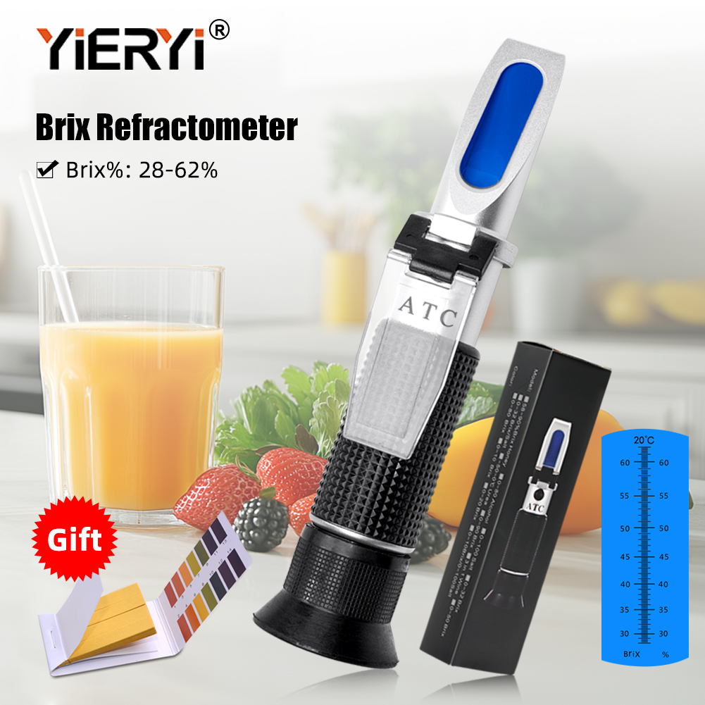 เครื่องวัดความหวานแบบมือถือ รุ - Refractometer Salinity บทวิจารณ์และราคา