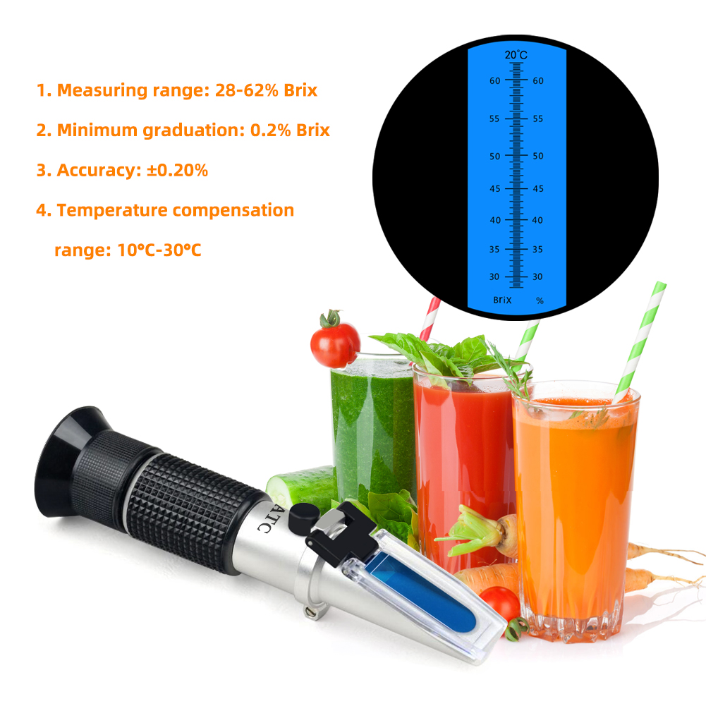 เครื่องวัดความหวานแบบมือถือ รุ - Refractometer Salinity บทวิจารณ์และราคา